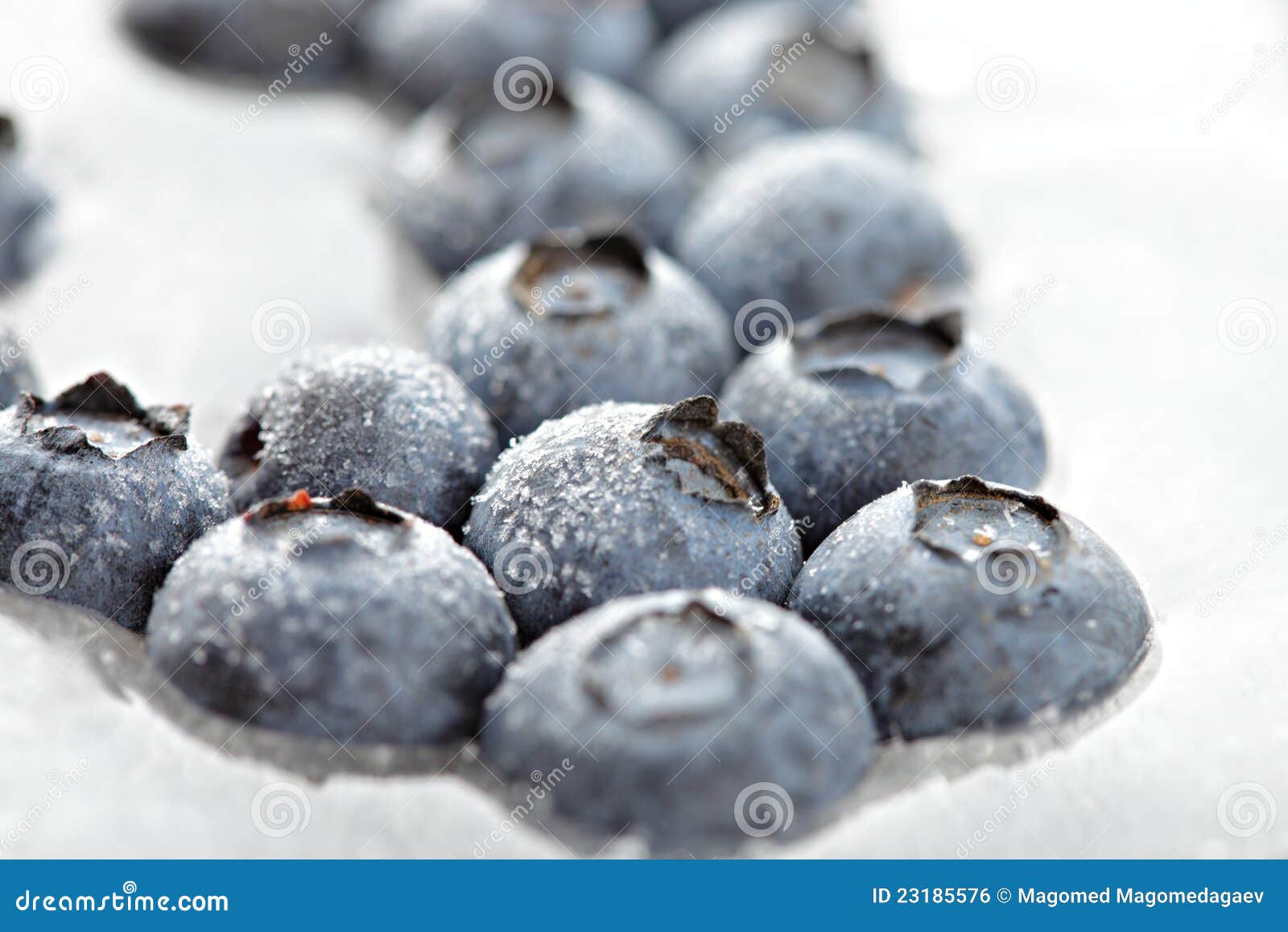 Frozen blueberries stock photo. Image of blueberries 23185576