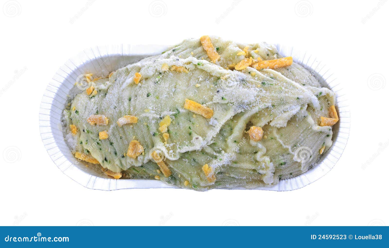 Frozen Broccoli Cheese Mashed Potatoes Stock Image Image of healthy