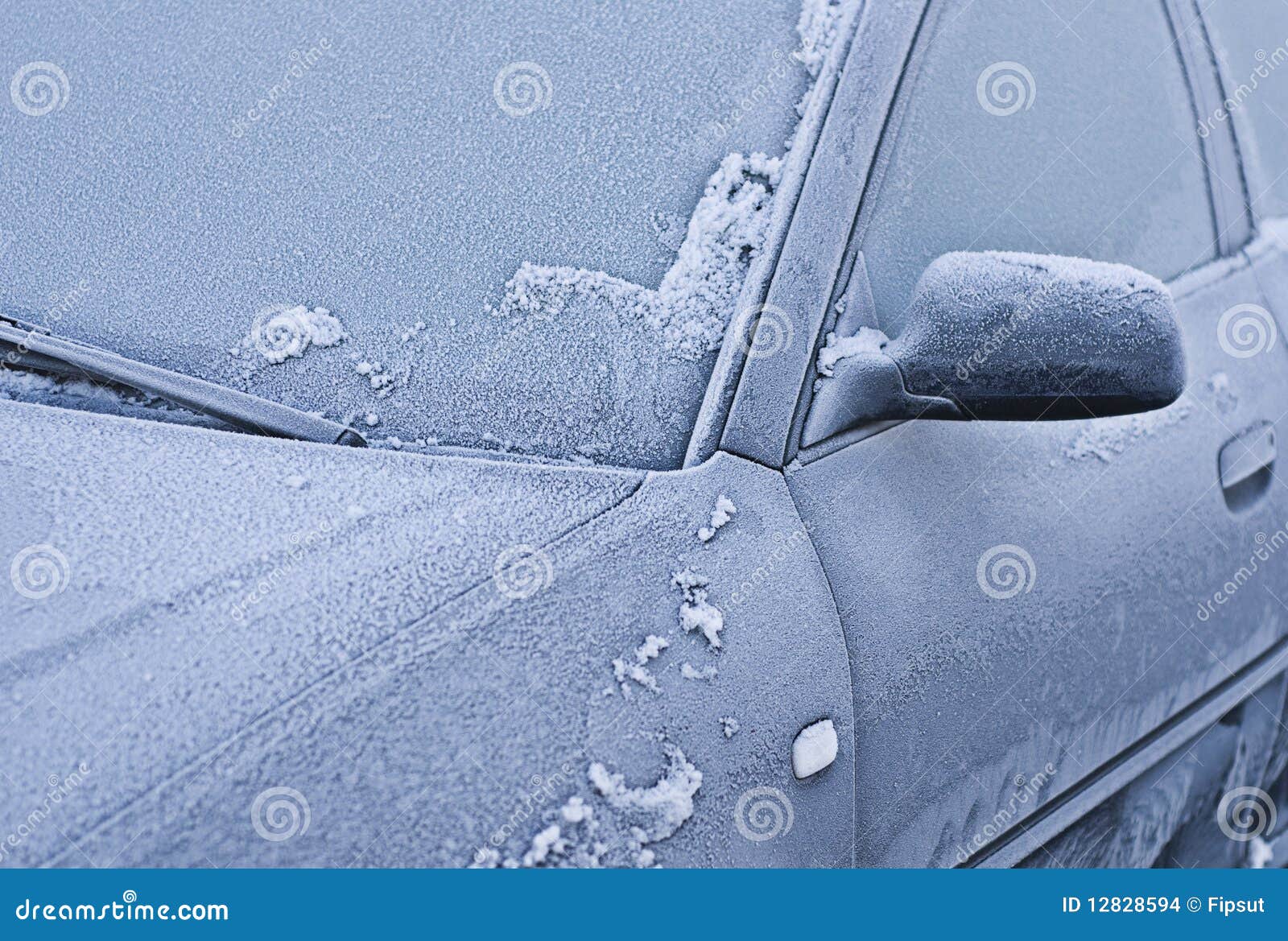 Frozen Car stock photo. Image of danger, frozen, transportation 12828594