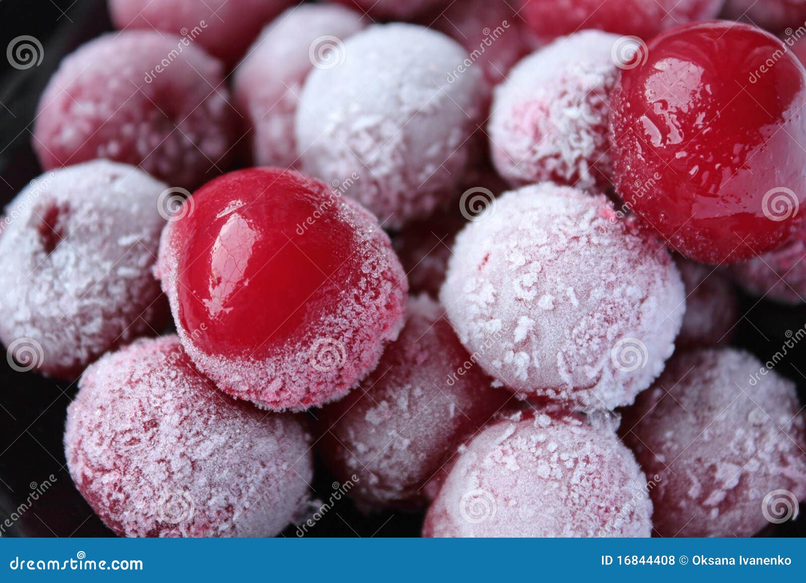 Frozen cherries stock photo. Image of refrigerate, freeze 16844408