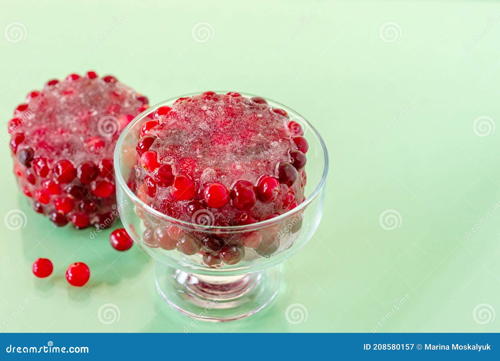 Frozen Cranberries. Frozen Organic Berries for Desserts and Bakery