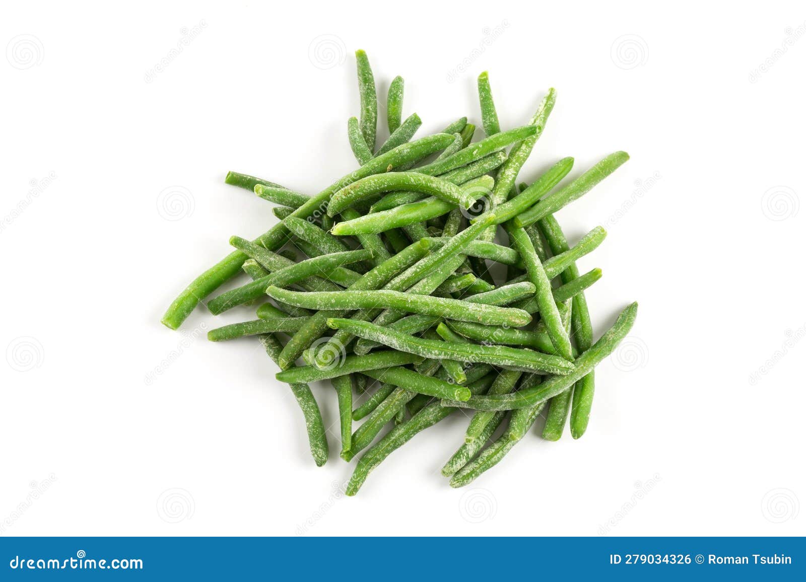 Frozen Cut Green Beans Vegetable Stock Photo Image of green, french