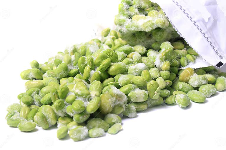 Frozen edamame stock image. Image of edamame, healthy 23938479