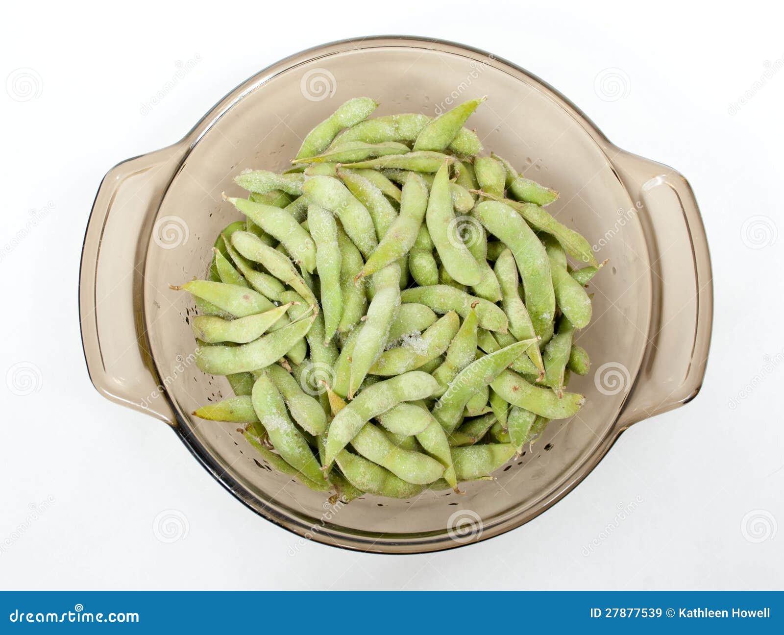 Frozen Edamame stock image. Image of crystal, soybeans 27877539