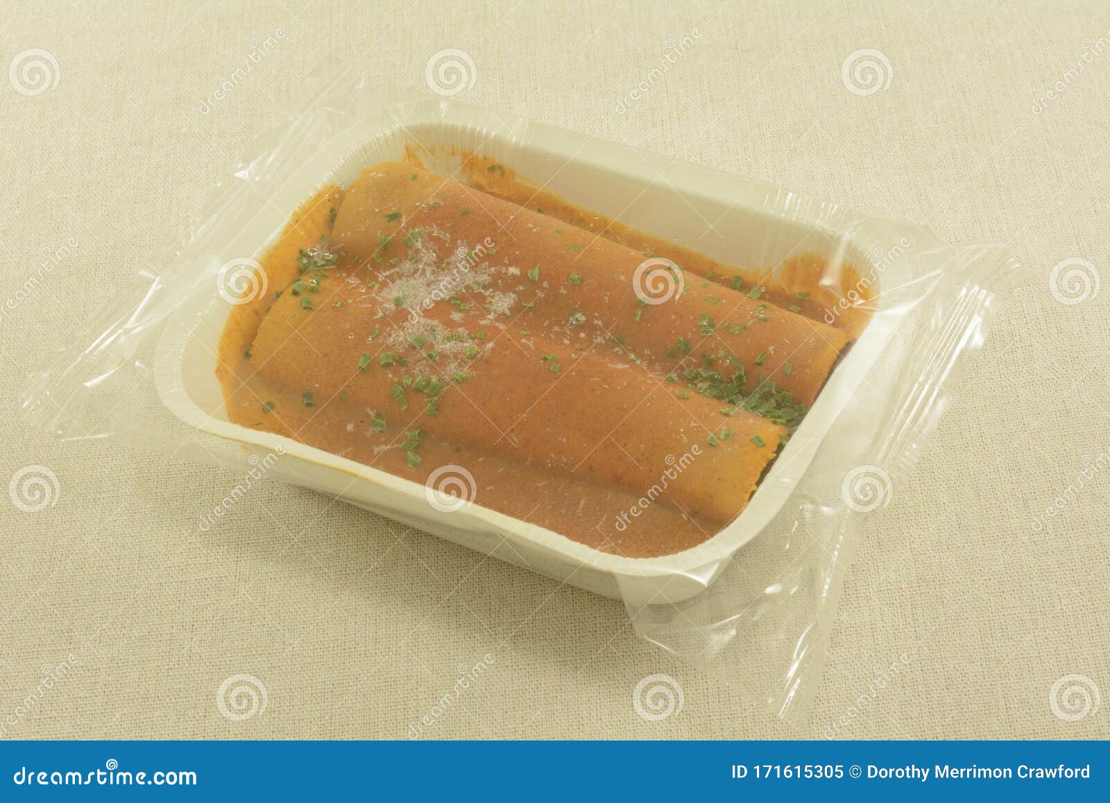 Frozen Enchiladas in Microwave Package Stock Image Image of plastic