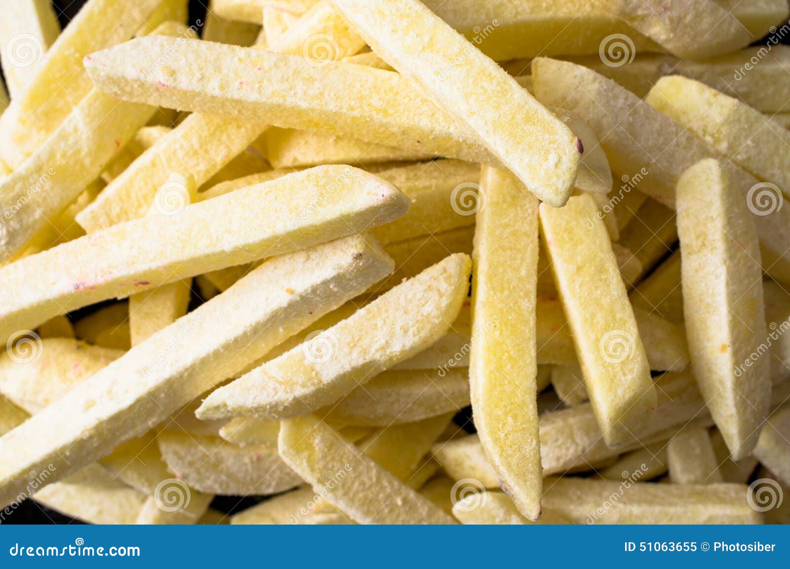Frozen French fries for. Frozen sliced potatoes for cooking french fries