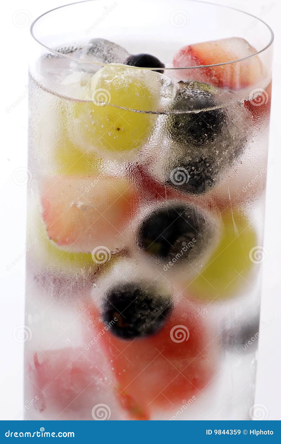 Frozen Fruit Cocktail stock image. Image of party, raspberry 9844359