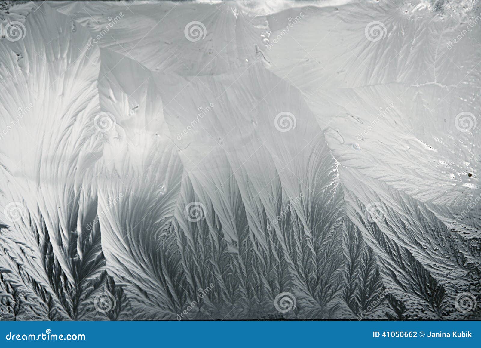 Frozen glass stock photo. Image of square, blue, crystals 41050662