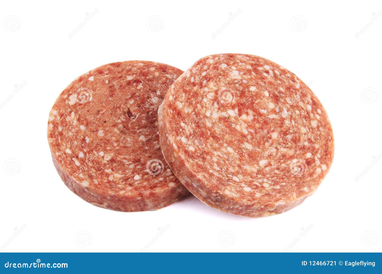 Frozen hamburger patties stock image. Image of isolated 12466721