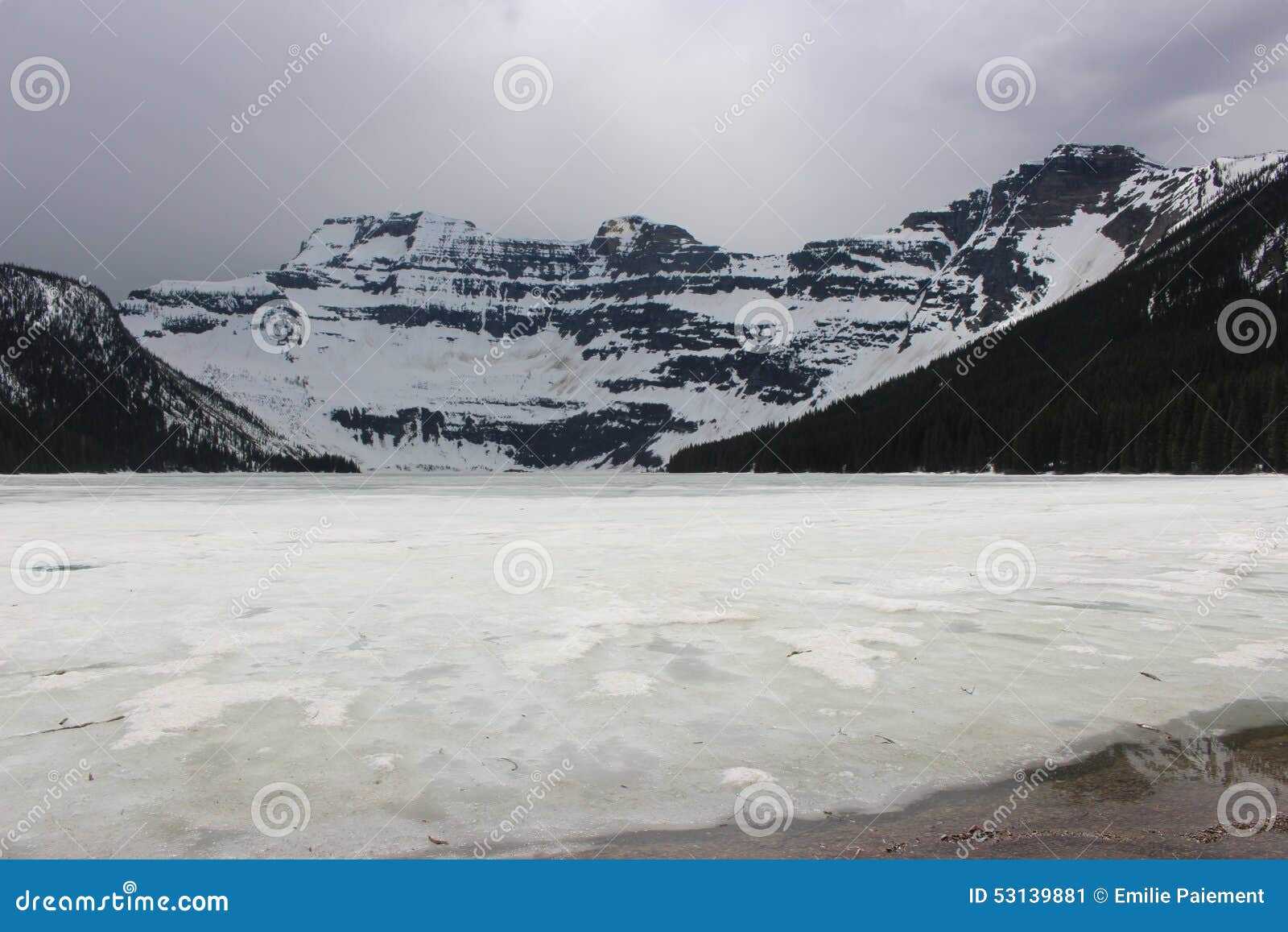 Frozen Lake stock image. Image of cold, travel, frozen 53139881