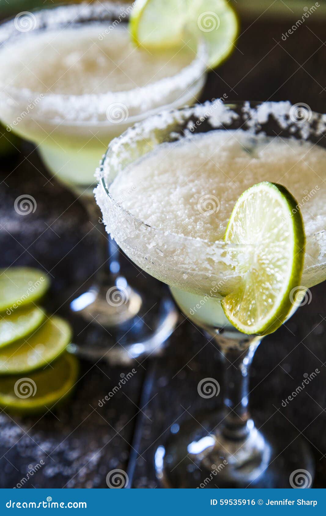 Frozen margaritas stock photo. Image of salt, tequila 59535916