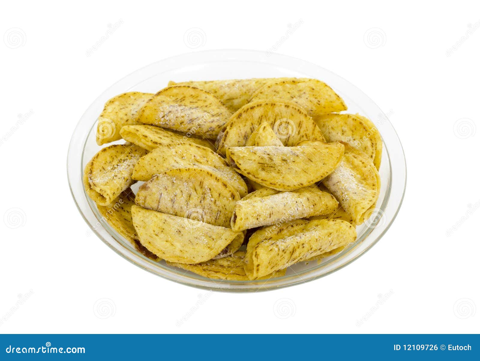 Frozen Mini Tacos on Plate stock photo. Image of food 12109726