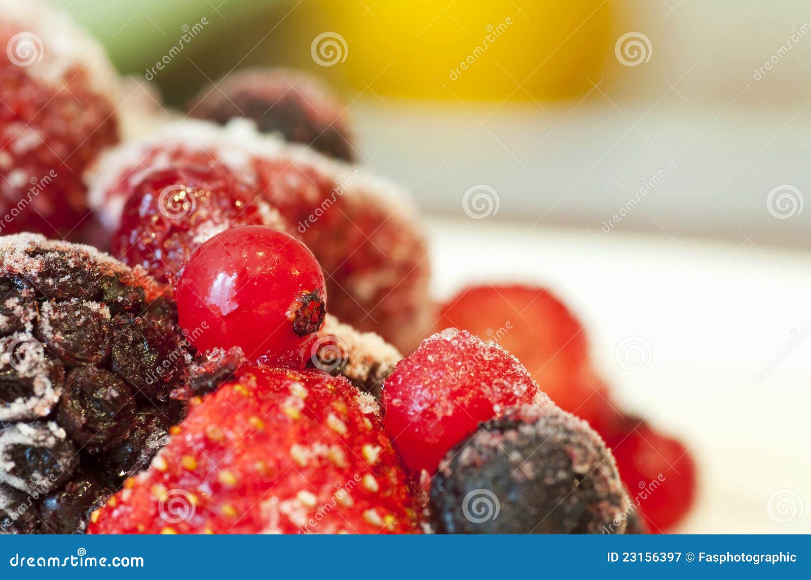 Frozen mixed berries stock image. Image of defrost, raspberry 23156397
