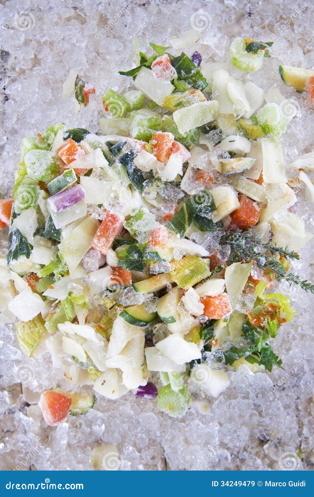 Frozen Mixed Vegetables stock image. Image of onion, appetizing - 34249479