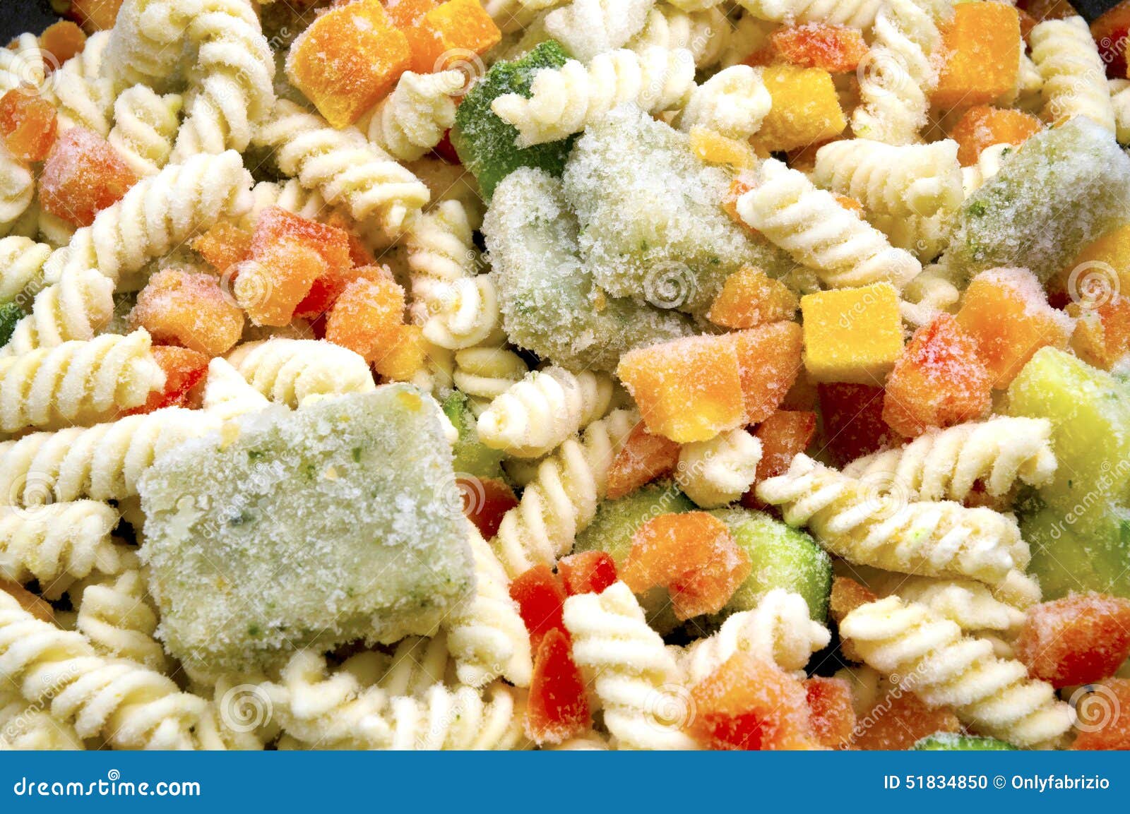 Frozen Pasta stock photo. Image of ready, macro, pasta 51834850