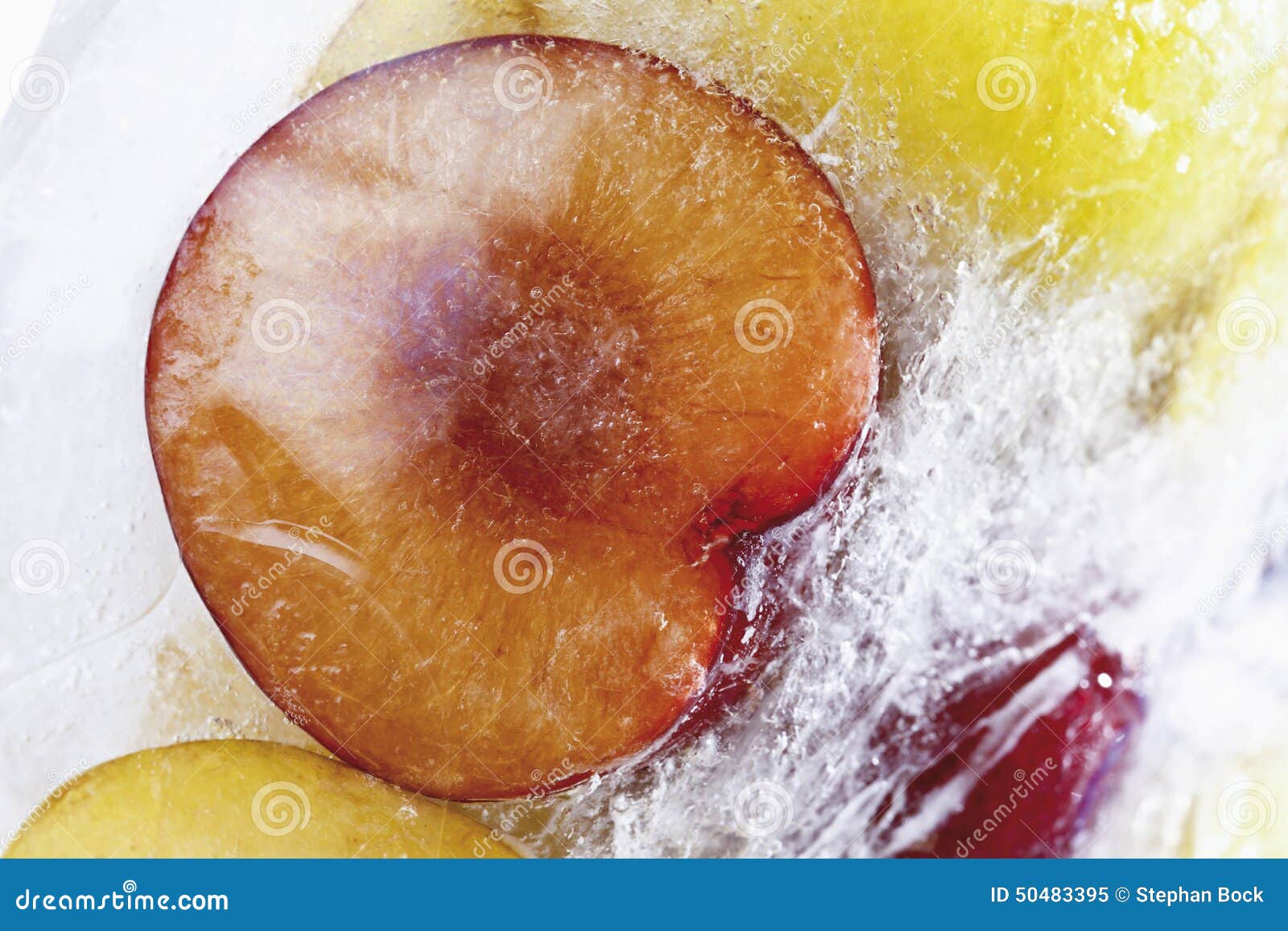 Frozen plums stock image. Image of refrigerate, nutrition 50483395