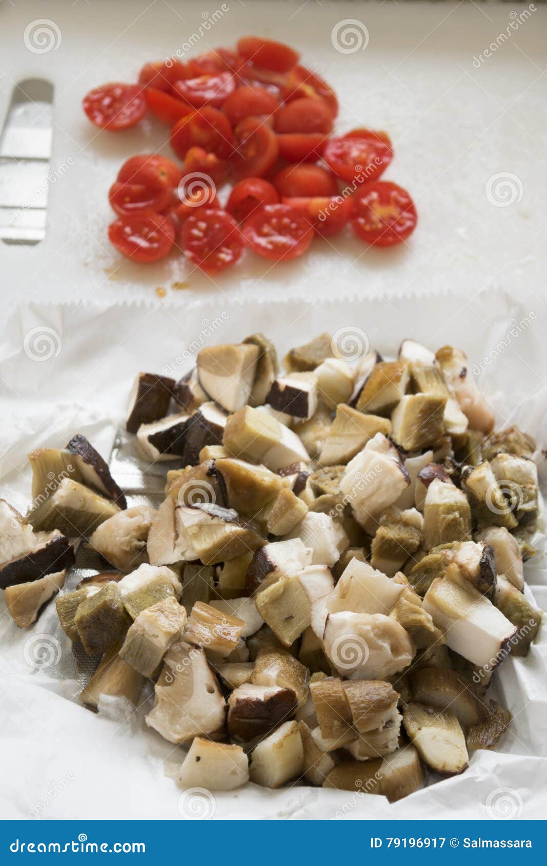 Frozen porcini mushrooms stock image. Image of cauml 79196917