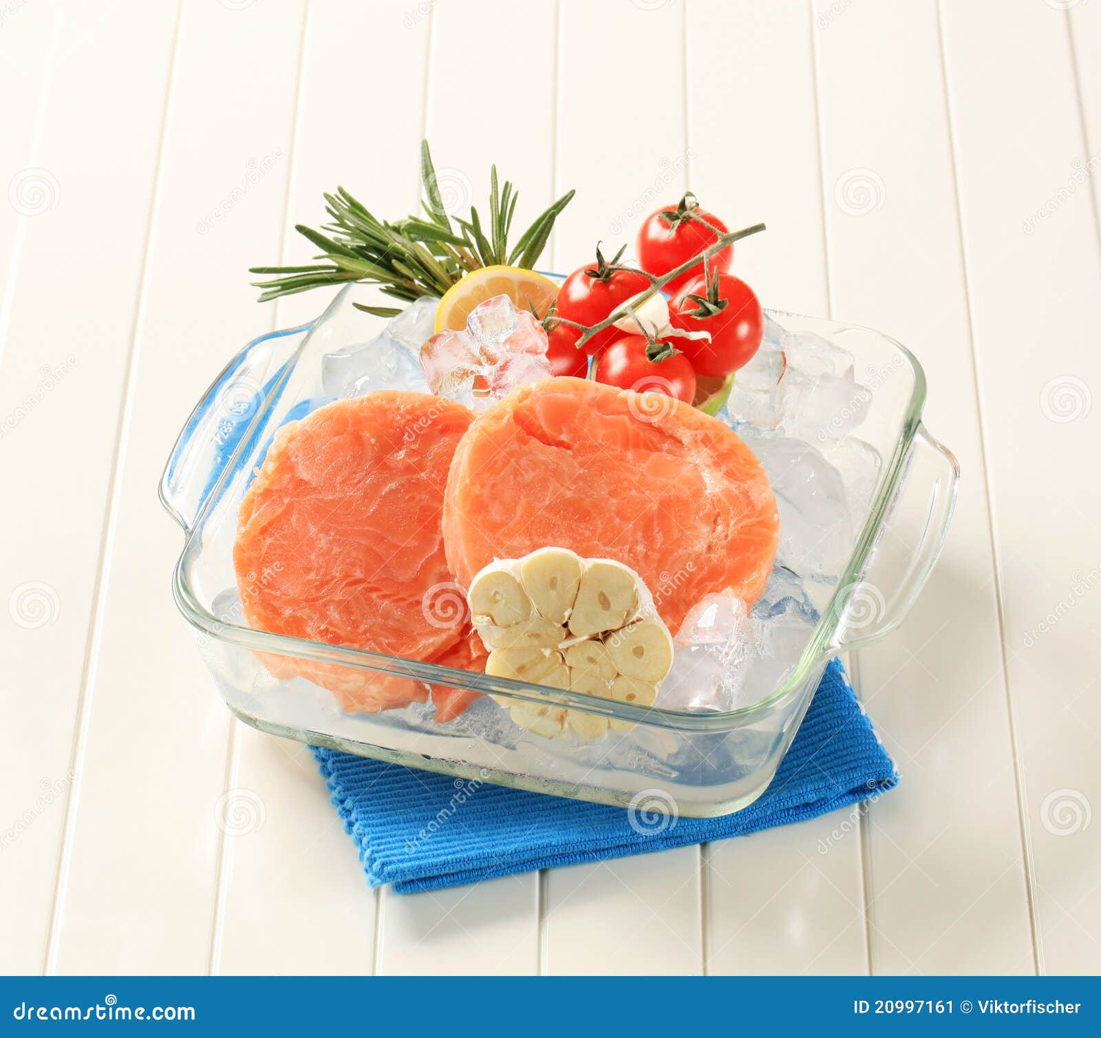 Frozen salmon patties stock image. Image of fresh, hamburger 20997161