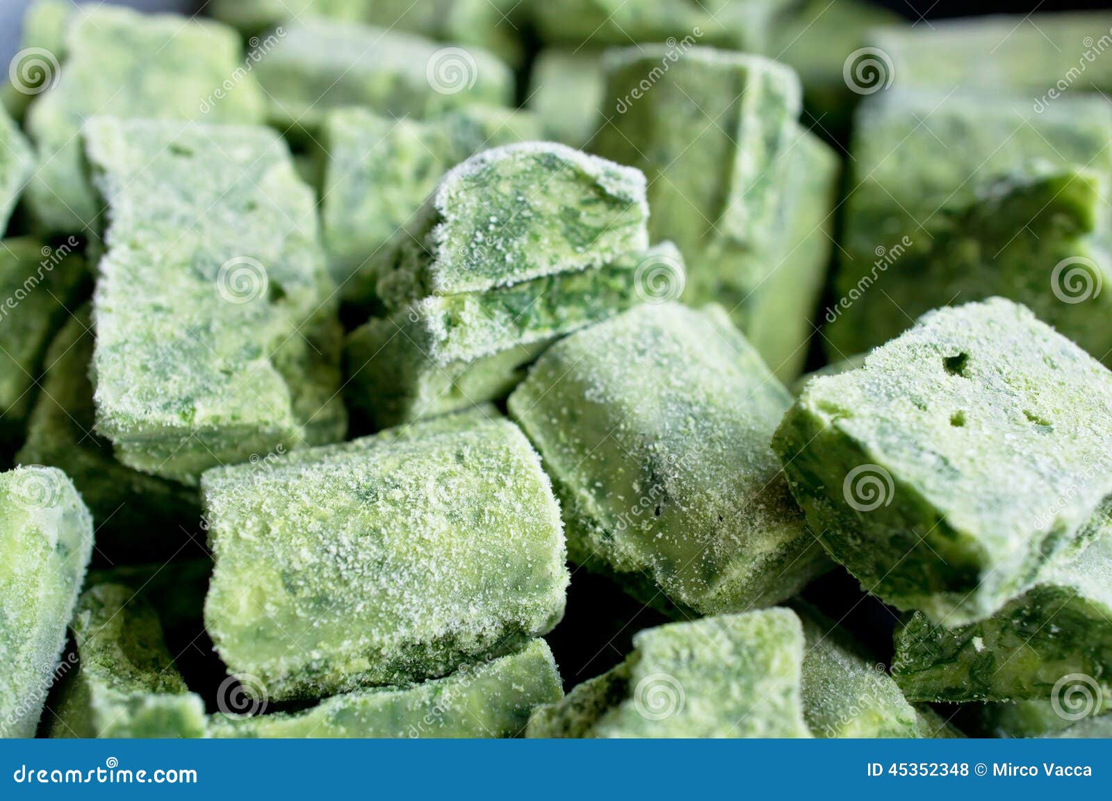Frozen spinach stock photo. Image of frozen, green, food - 45352348