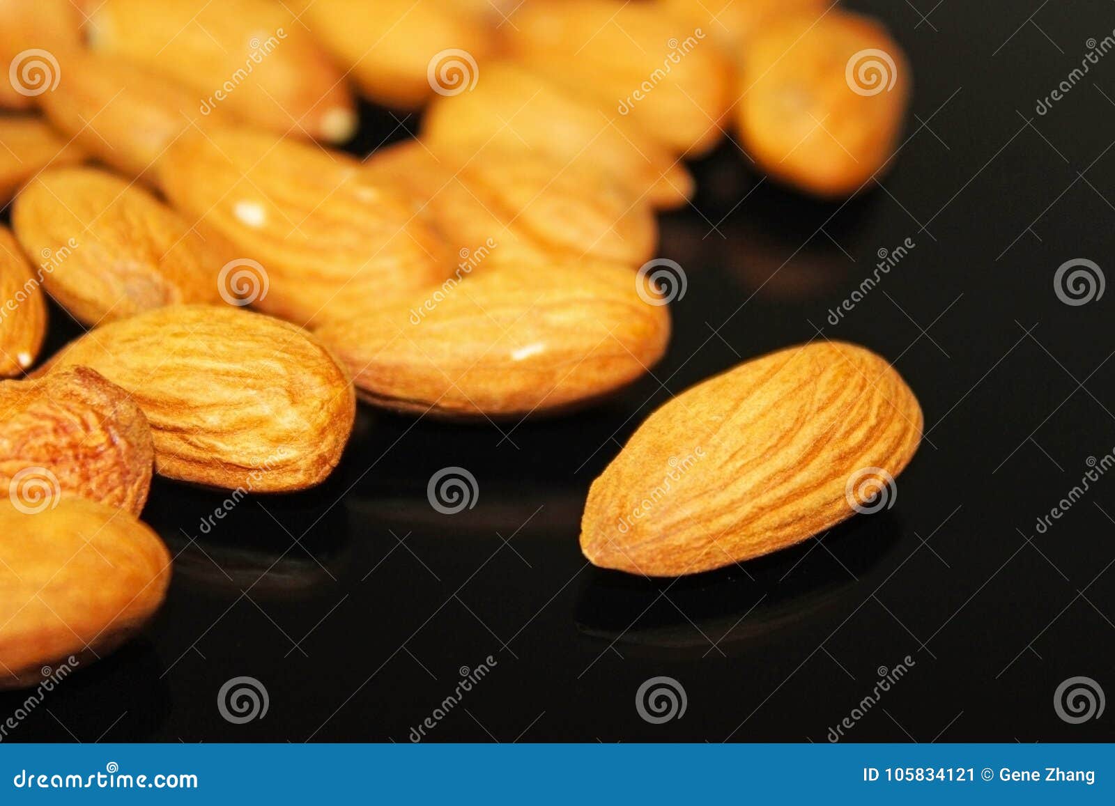 Almonds, Nuts or Fruits, Food Stock Image Image of open, fruit 105834121
