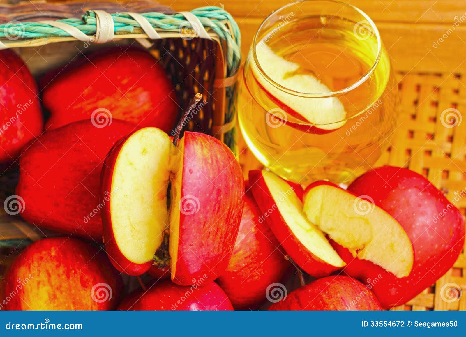 Fruit Apple Red and Water Apples Stock Photo Image of color, ripe