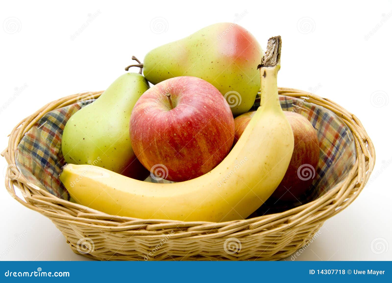 Fruit basket stock photo. Image of banana, exemptedly 14307718