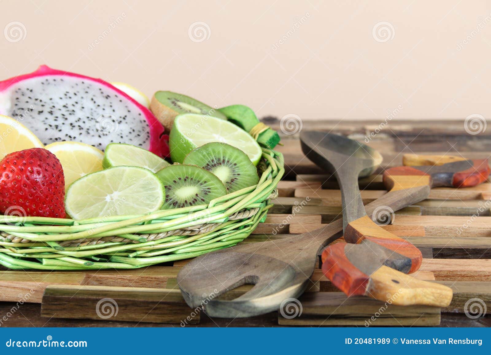 Fruit Basket stock image. Image of phan, kiwi, lime, refreshment 20481989