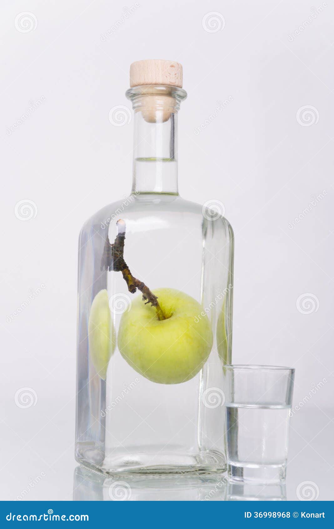 Fruit in bottle stock photo. Image of glass, apple, refreshment 36998968