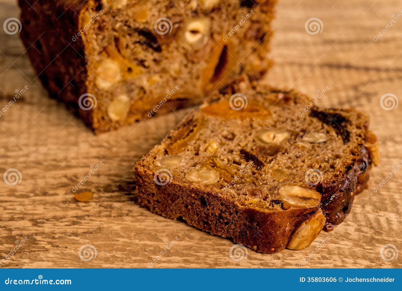 Fruit cake stock photo. Image of fruits, german, nuts 35803606