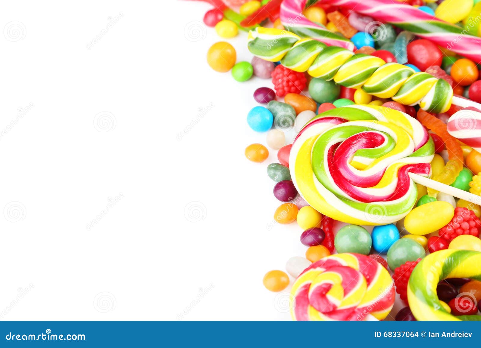 Fruit candies stock photo. Image of bright, holiday, striped - 68337064