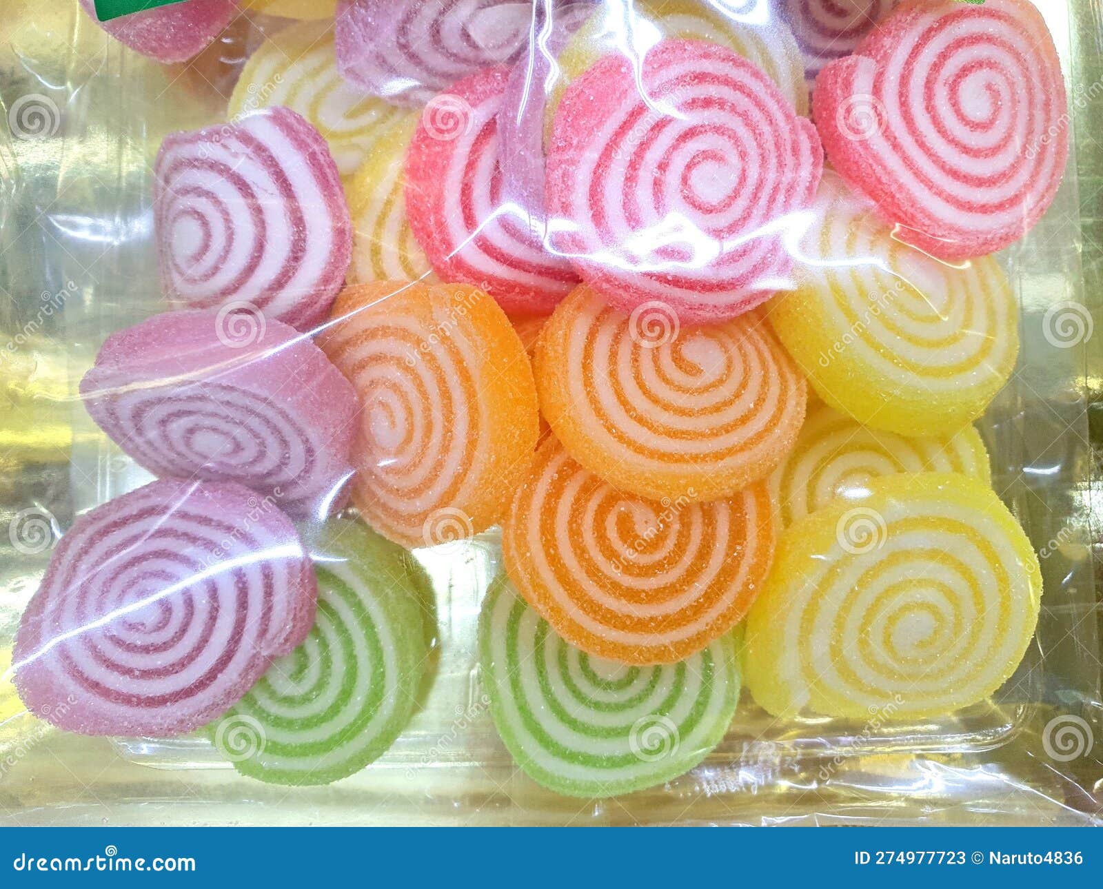 Fruit Candy in Plastic Packaging Stock Image Image of candy, sugar