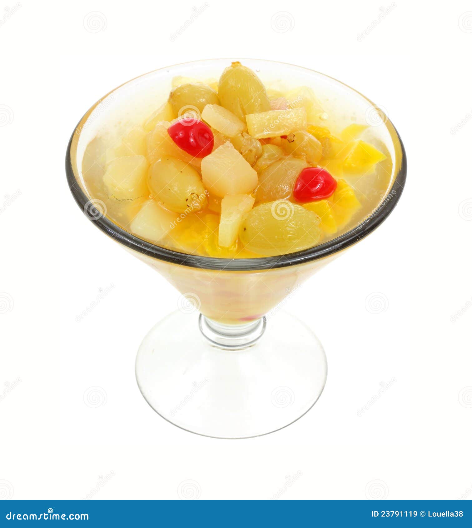 Fruit Cocktail Martini Glass Stock Image Image of ingredients