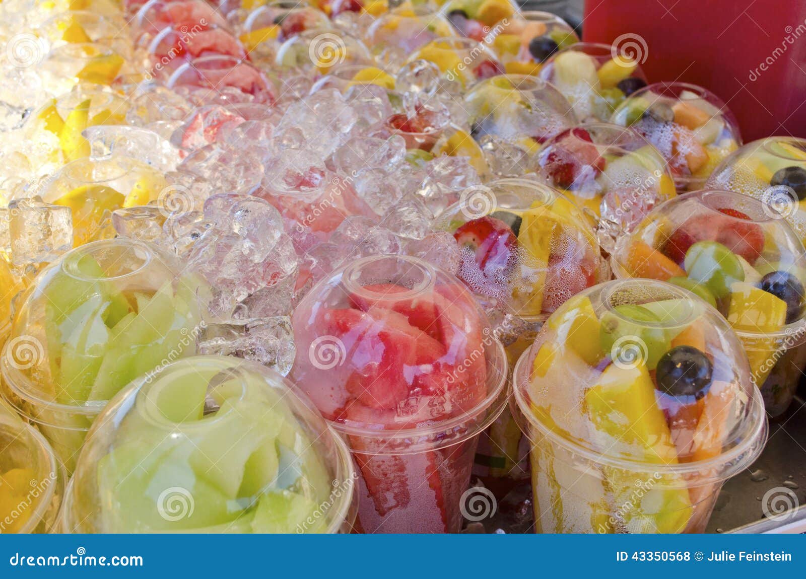 Fruit Cups stock photo. Image of mixed, honeydew, watermelon 43350568