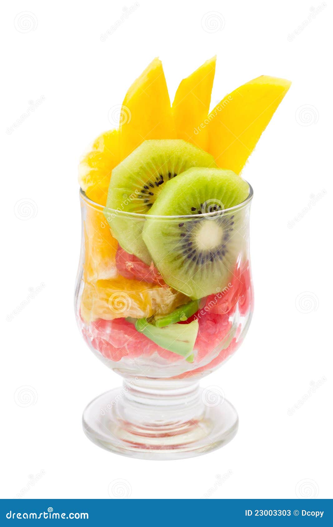 Fruit dessert stock image. Image of salad, juicy, sweetie 23003303