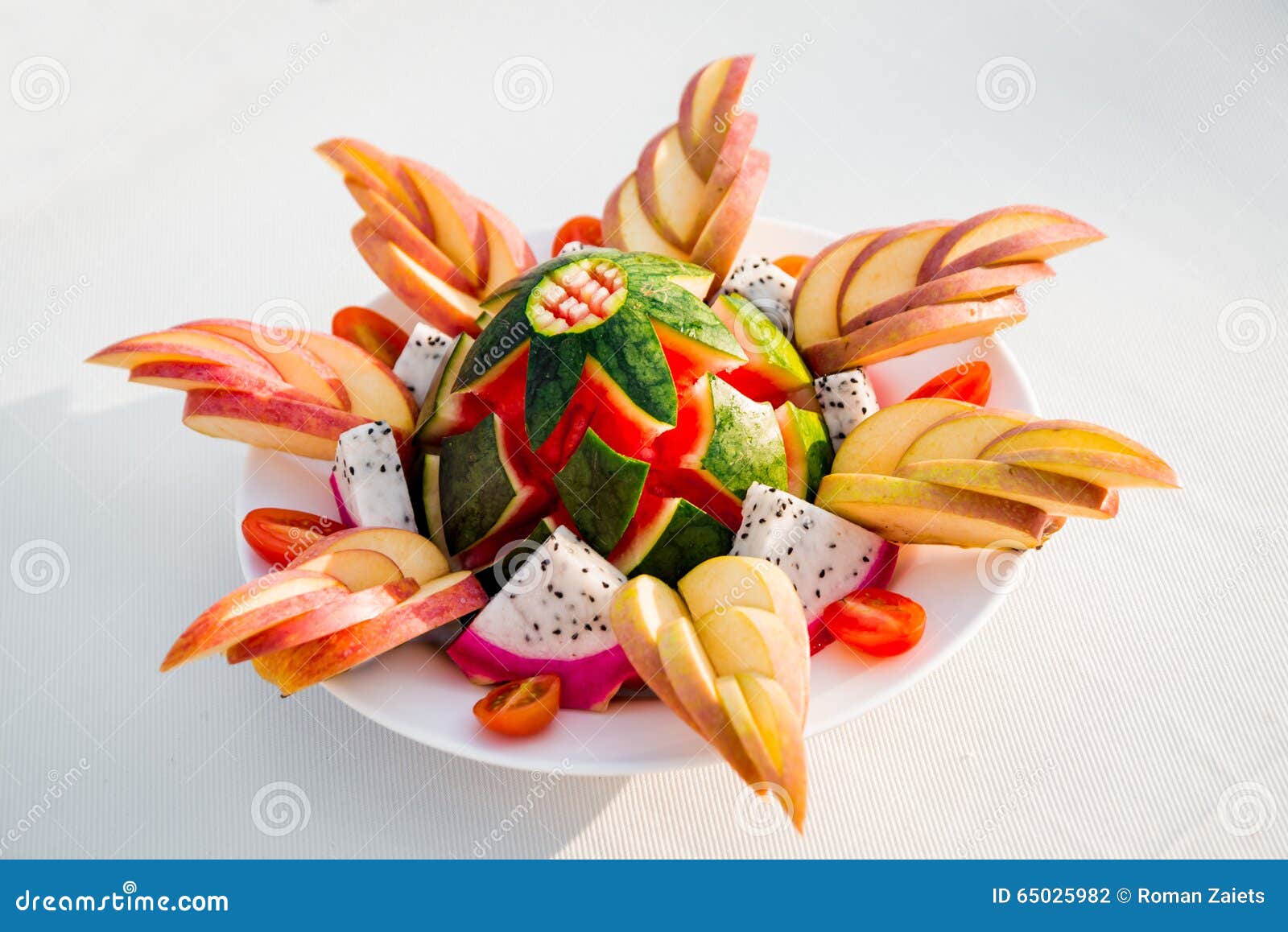Fruit Dish stock photo. Image of objects, dieting, melon 65025982