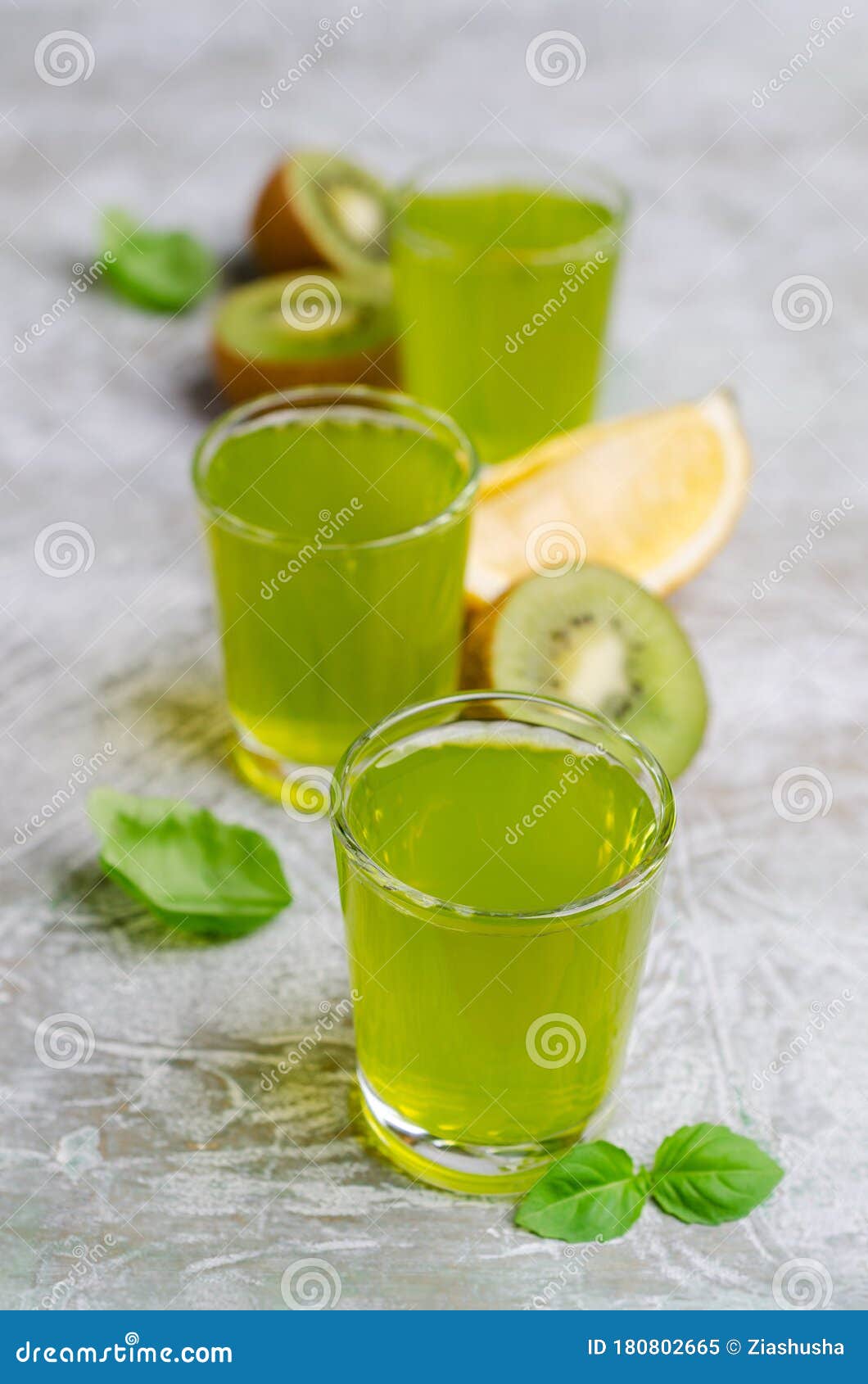 Fruit Drink In Glass Stock Image Image Of Cool Liquor 180802665