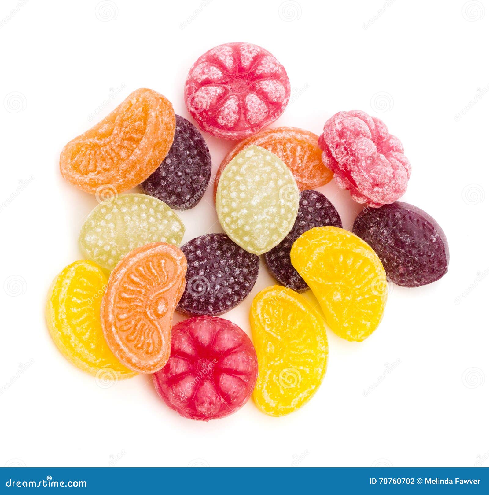 Fruit Flavored Hard Candy stock photo. Image of drops 70760702