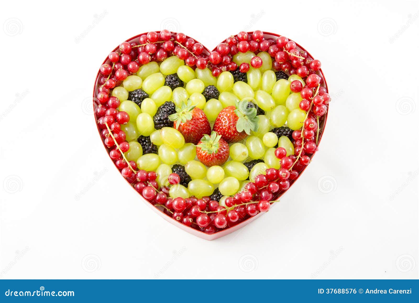 Fruit heart stock photo. Image of natural, salad, mixed - 37688576