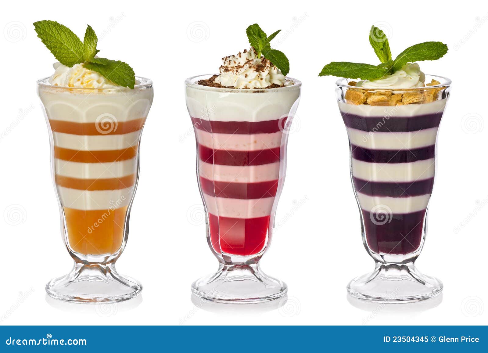 Fruit Jello Parfaits stock image. Image of layers, parfait 23504345