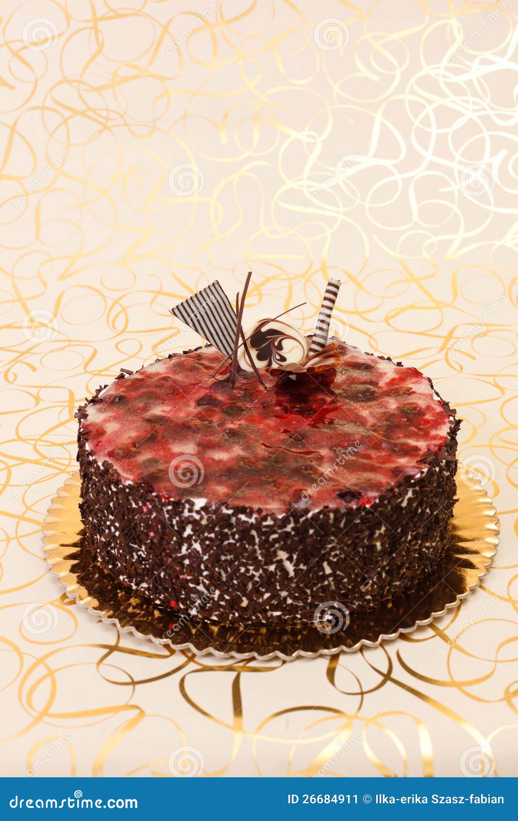 Fruit Jelly Cake Stock Image Image Of Occasional Event