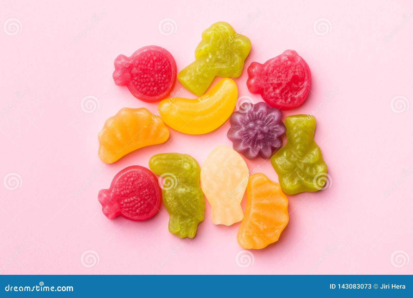 Fruit jelly candies stock image. Image of indulgence - 143083073