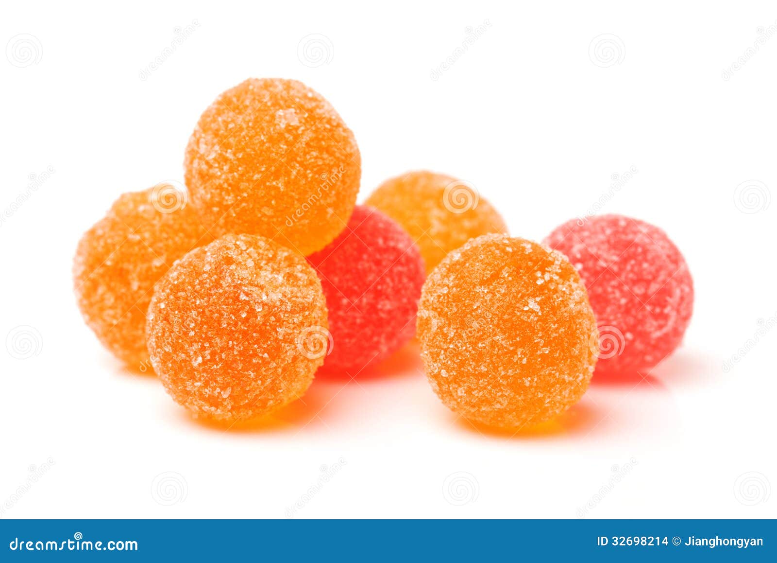 Fruit jelly colored balls stock photo. Image of candy 32698214