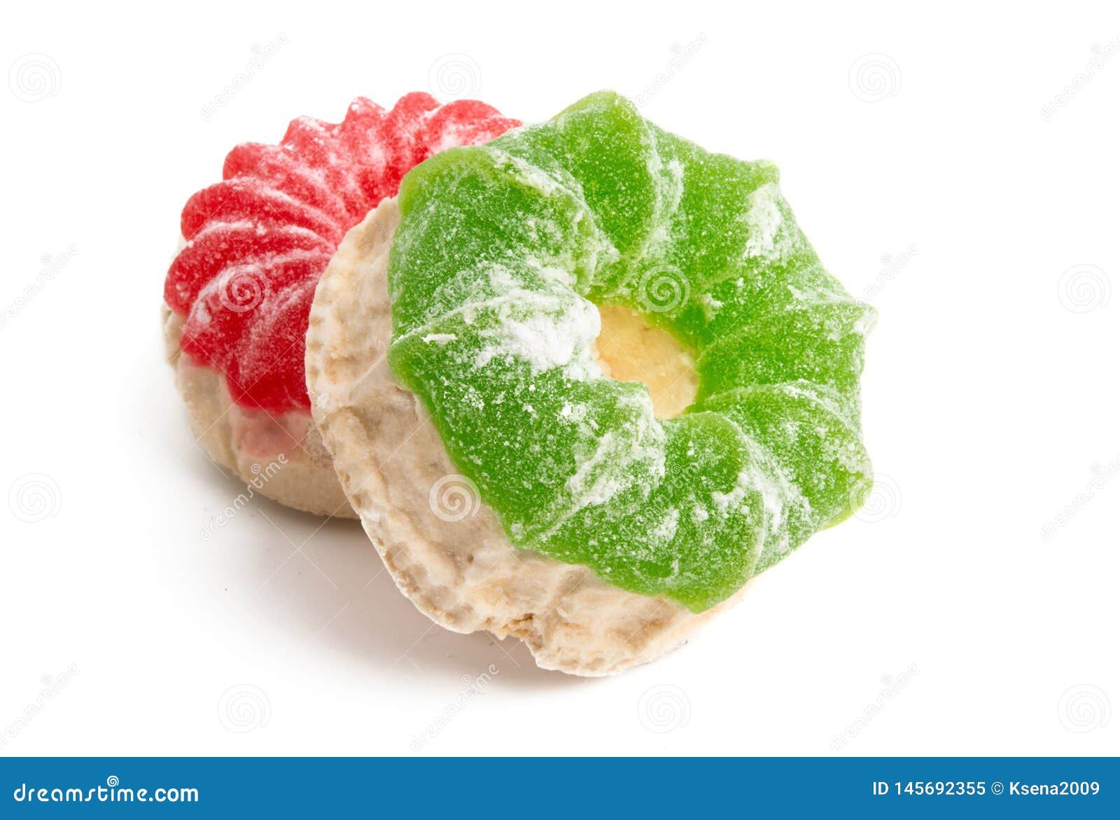 Fruit Jelly Marshmallow Isolated Stock Image Image of marshmallow