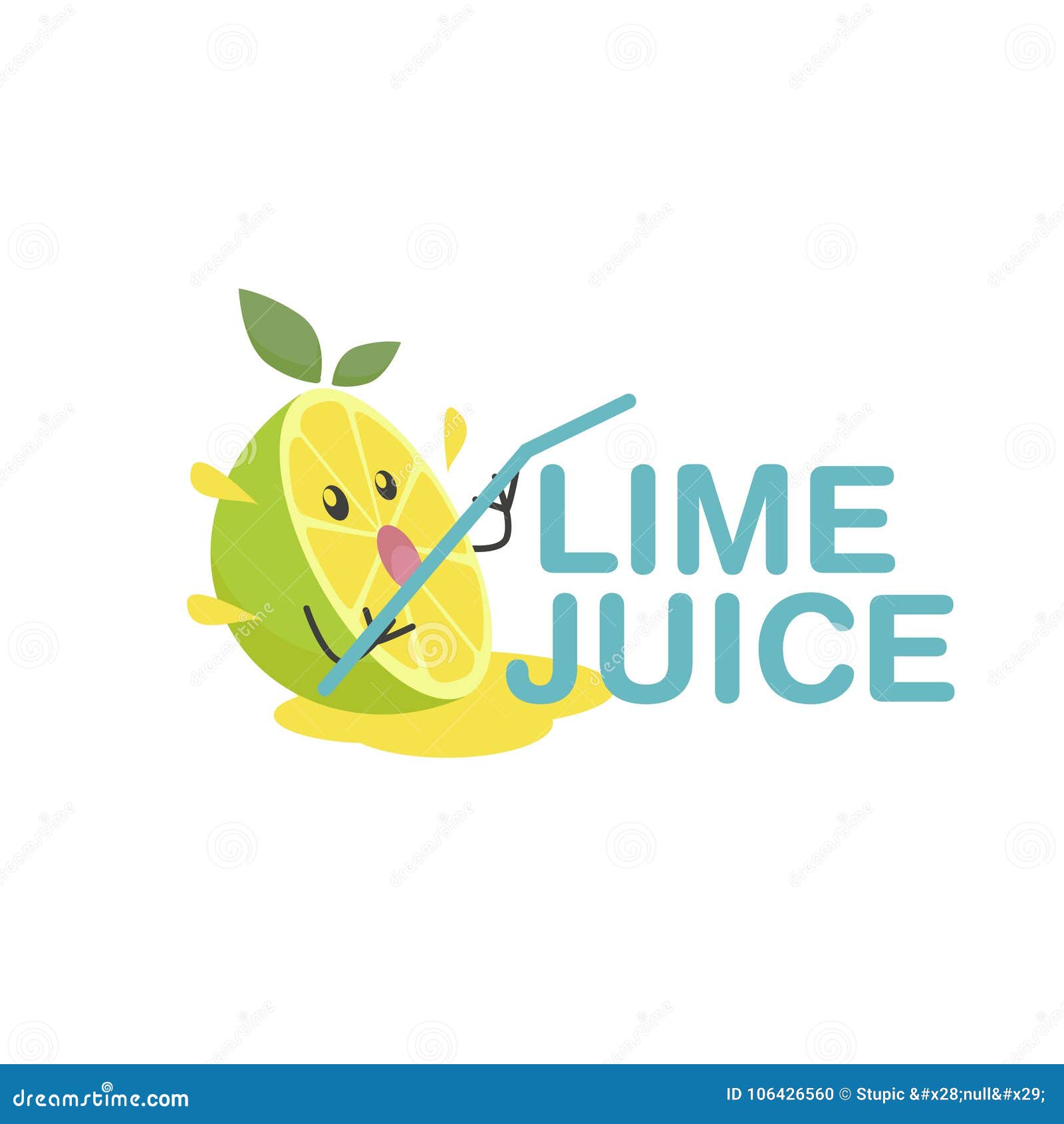 Fruit Juice Logo Vector Art Logo Template and Illustration Stock Vector