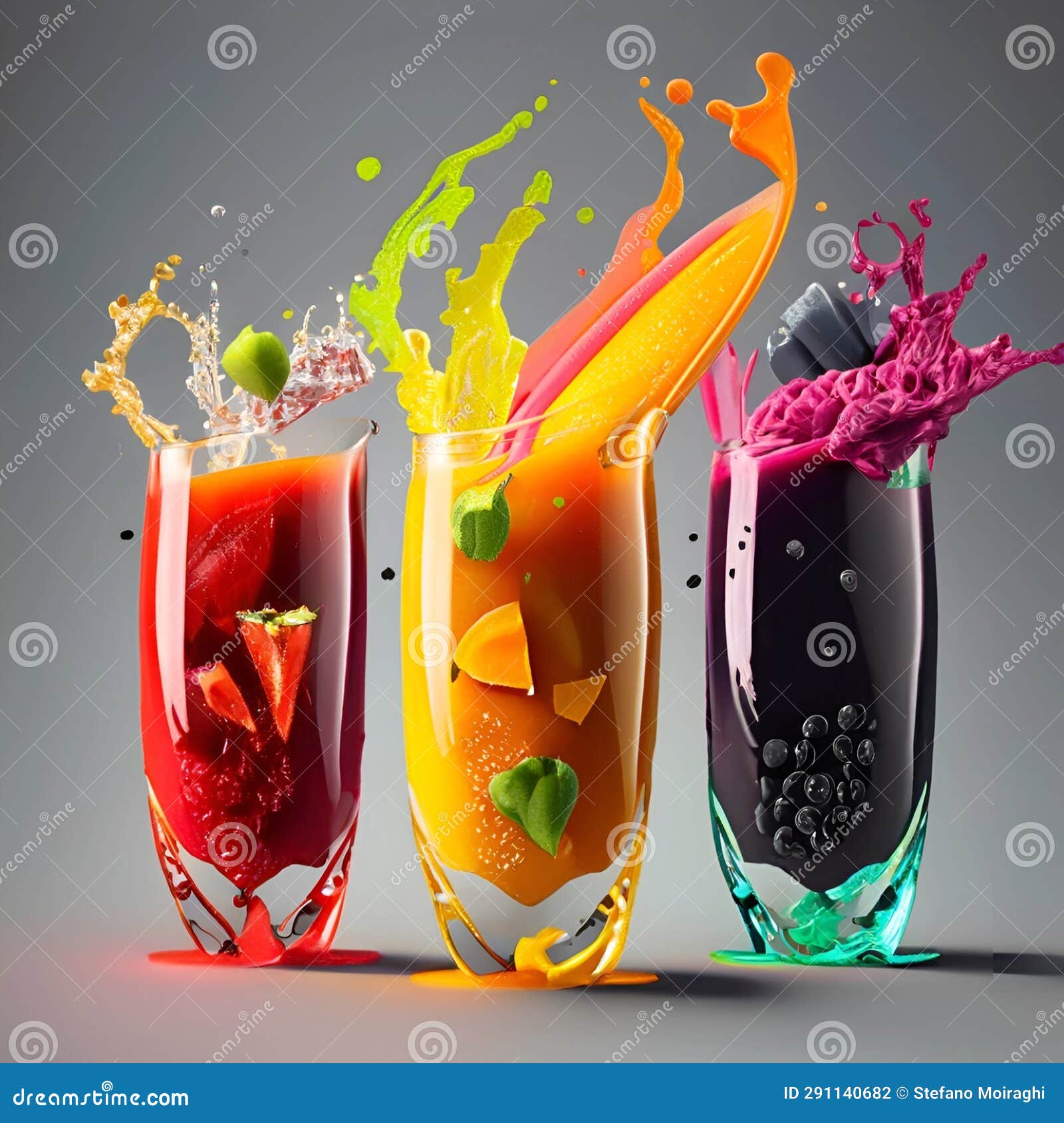 Fruit Juice Mix Splash Drinks Background Stock Photo Image of drinks, juice 291140682