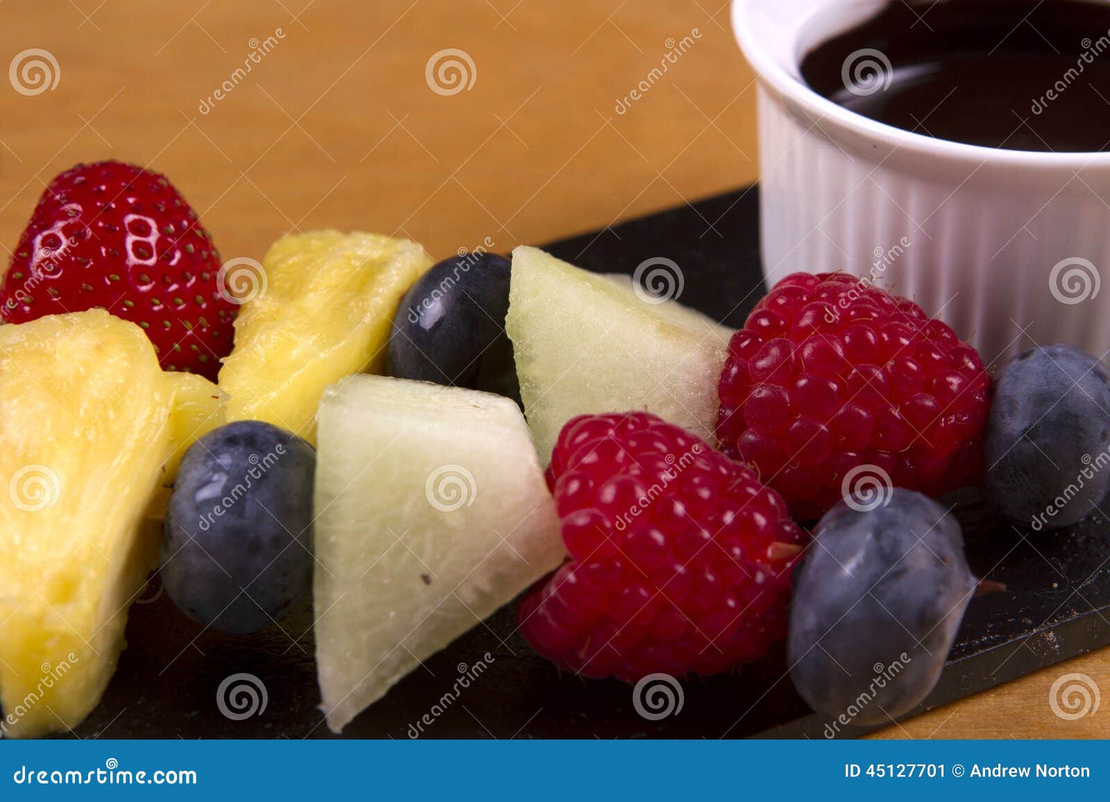 Fruit kebabs stock image. Image of kebabs, fruit, tasty 45127701
