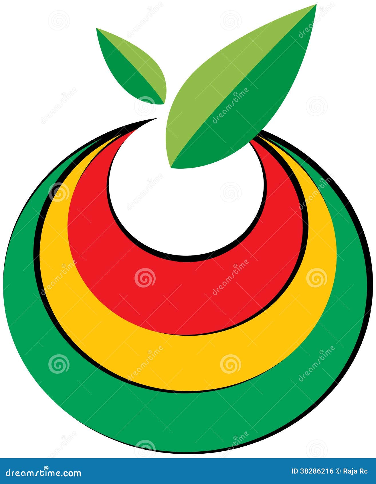 Fruit Logo Royalty Free Stock Image - Image: 38286216