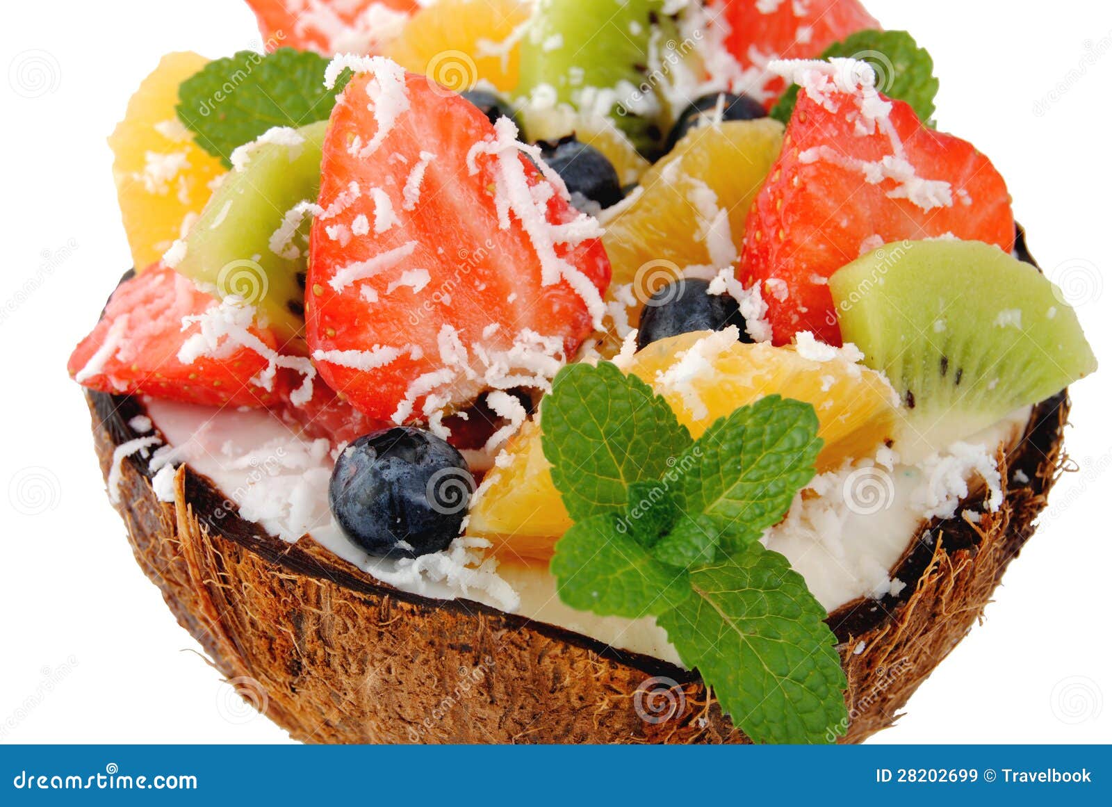 Fruit mixed dessert stock image. Image of background 28202699