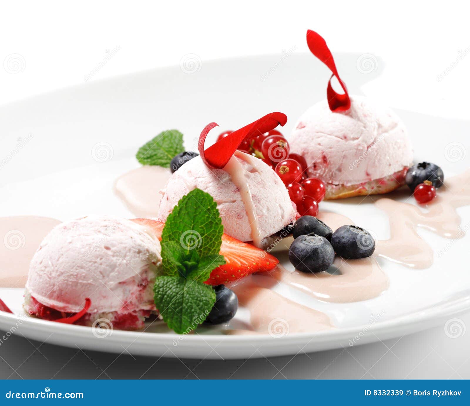Fruit Mousse stock image. Image of dessert, enjoyment 8332339