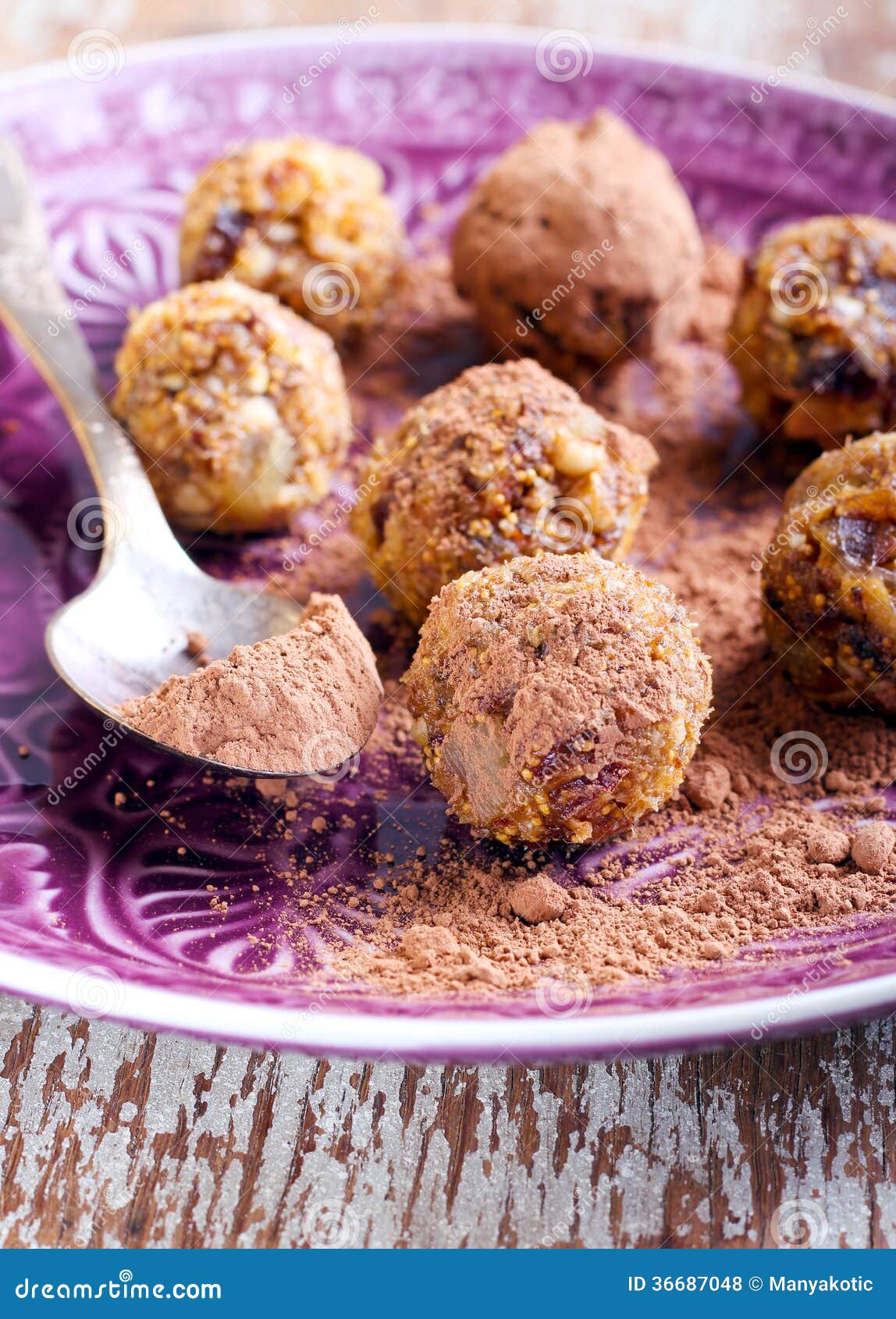Fruit and nut balls stock photo. Image of sweets, nuts 36687048